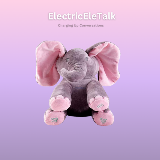 Singing Elephant: Adorable Plush with Moving Ears