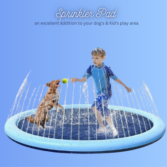 Summer Dog Splash Sprinkler Pad